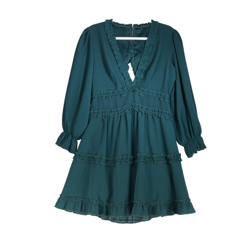 Abito donna verde scuro - , taglia