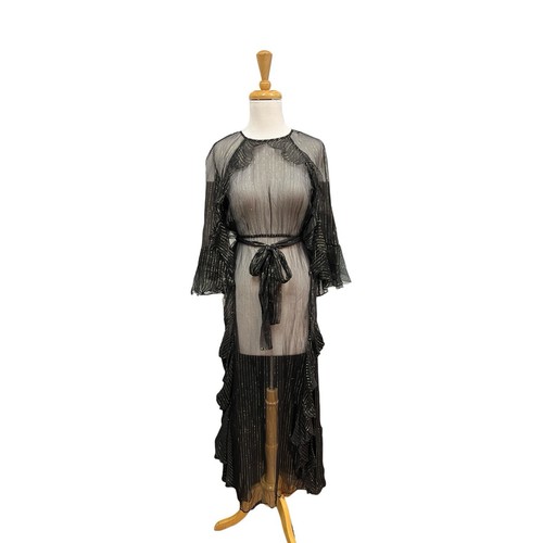 Maxi abito nero alice - abito,
