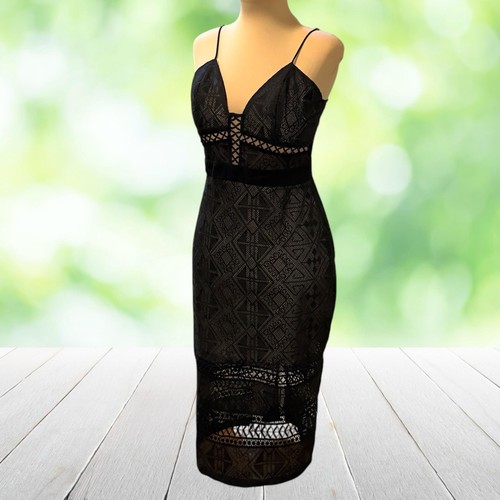 Abito midi bodycon pizzo nuovo