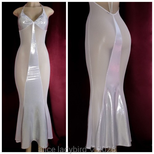 Abito sirena velato vintage - abito,