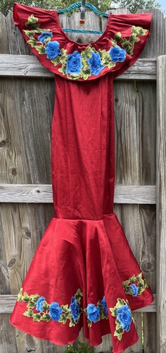 Abito sirena flamenco rosso - sirena,