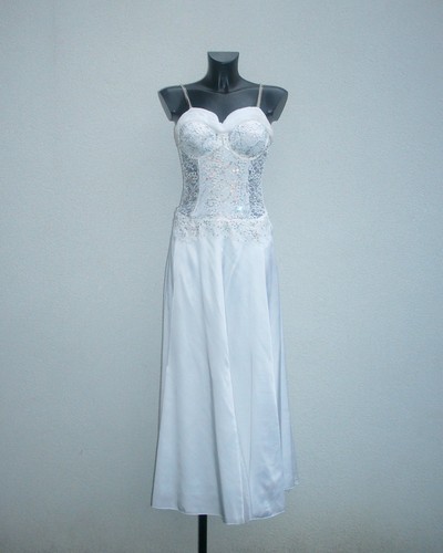 Abito ballo bianco con - ballo,