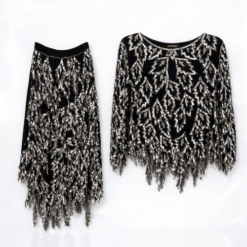 Abito vintage paillettes - , 2
